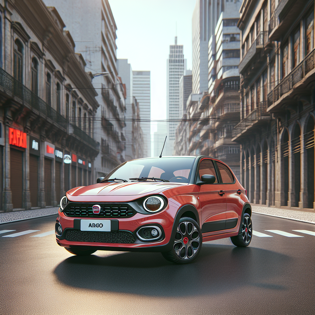 Financie Fiat Argo 2017 a partir de R$908 - Brasil?