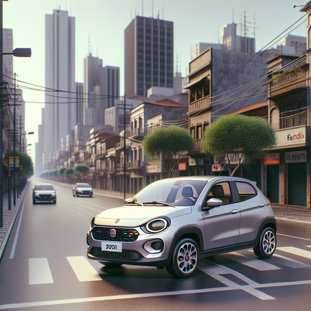 Financie Fiat Mobi 2021 a partir de R$908 por prestação em Brasil?