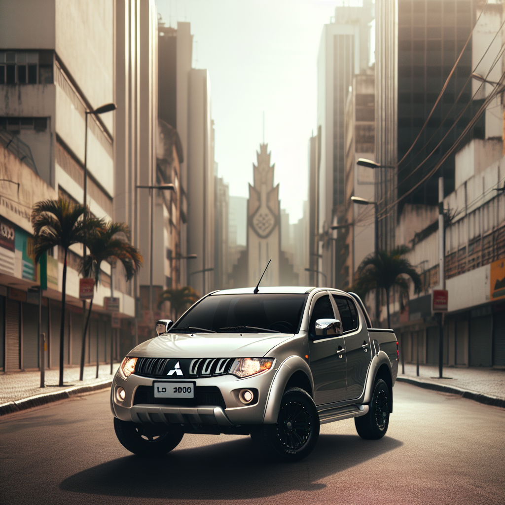 Financie Mitsubishi L200 2003 a partir de R$505 - Brasil?