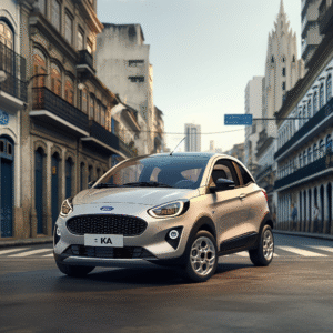 Parcela de R$908 sem entrada para Ford Ka 2021 - Brasil?