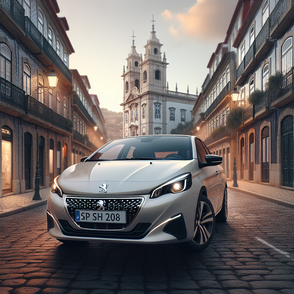 Peugeot 208 2017 sem entrada a partir de €24 em Portugal?